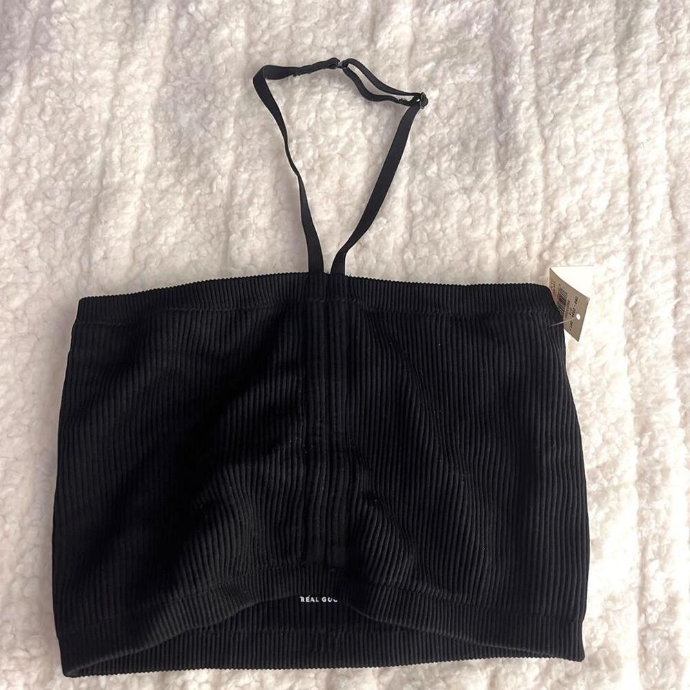 Aerie Women's Black Crop-top - Picture 6 of 6